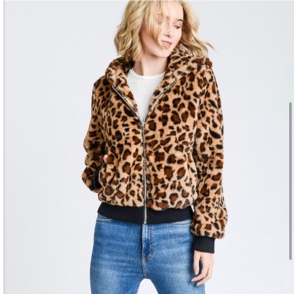 Love Tree Jackets & Blazers - *SOLD* Love Tree Cheetah Print Jacket